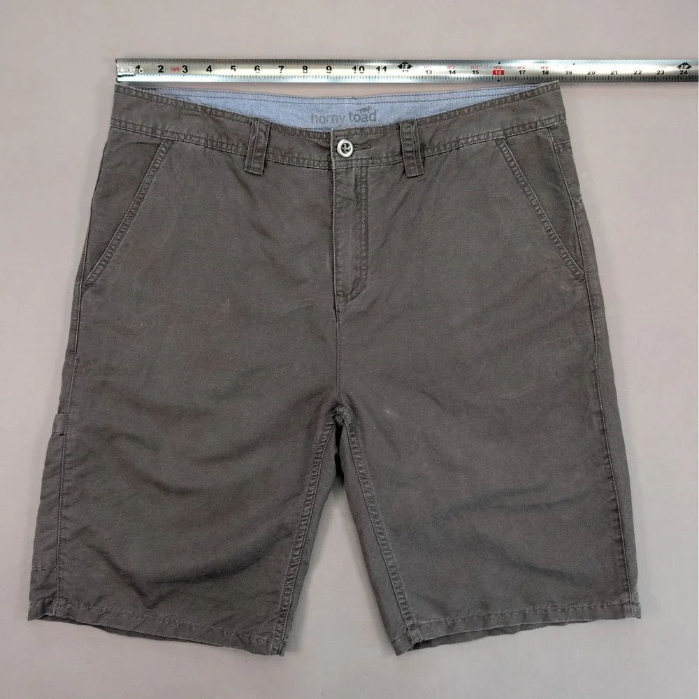 Horny Toad EasyStreet Linen Blend Utility Shorts 36